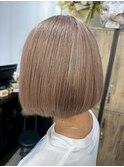 ハイライトバレイヤージュダブルカラーケアブリーチ20代30代