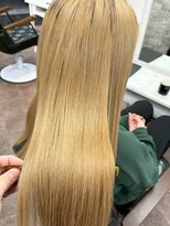 ハーシーバイアポロ 相模大野(HERSHE by apollo)&nbsp;x髪質改善/ホワイトグレージュ/レイヤーカット/チェリーブラウン