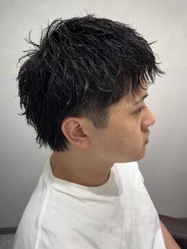 コウキカミヤ 栄(KOUKI KAMIYA) ランダムパーマ/ニュアンスパーマ/メンズパーマ/スパイキー