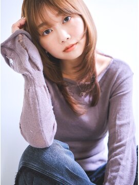 リネット ヨコハマ バイ リトル(linette yokohama by little) ナチュラルレイヤースタイル/シースルーバング［横浜駅］