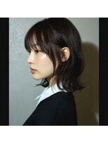 メゾンカシミヤ(Maison Cashmiya)&nbsp;ミディアムくびれボブ