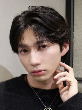 ロンドオム 池袋(Lond Homme) men's/顔周り/ニュアンスパーマ/黒染め/韓国/ダウンパーマ