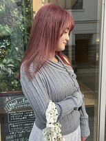 マグサロンギャラリー(Mag salon gallery) チェリーレッド暖色カラーボルドーワインレッド春カラー