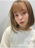 【canたまプラ－ザ北口】#ミディアムボブ#ナチュラル