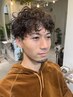 【メンズ】カット+パーマ+トリートメント※学生はパーマトリートメント10%off