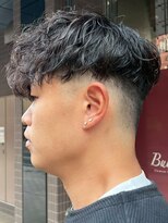 ナム 錦糸町(NAM)&nbsp;MEN’S/リバースセンターパート/ニュアンスパーマ/錦糸町