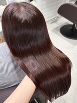 アウラ 近鉄八尾駅前店(Aura)&nbsp;暖色系カラー×髪質改善UPTOGLOSS   近鉄八尾