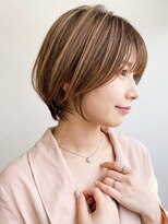 ウィールール 手稲店(WE RULE) 透明感カラー◎丸みショートボブ×20代30代小顔レイヤー
