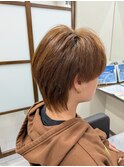 メンズウルフショート