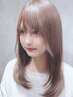 【94%ダメージ軽減】ケアブリーチ+透明感カラー+圧倒的艶感Tr¥19000