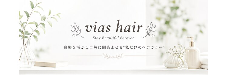 ヴィアスヘアー(vias hair)のサロンヘッダー