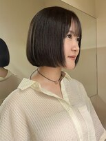 ユーリ(JUURI)&nbsp;レイヤーカット/透明感カラー/顔周りカット/ボブ
