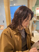 オーガニックトリコ 所沢(organic+tricot)&nbsp;20代30代秋ヘア／ロングパーマ／ニュアンスパーマ