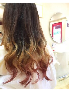 ヘアーメイク ケア(HAIR MAKE Care) 夏にぴったり♪ダブルカラー