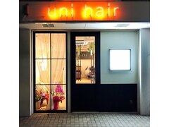 uni hair　【ユニ　ヘアー】