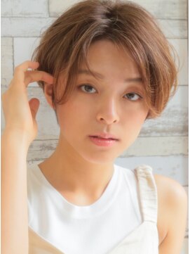 キース ヘアアンドメイク 恵比寿(kith. hair&make) 恵比寿kith,本田寿雄×ぼさかわなハンサムショート