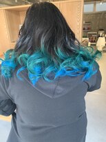 ヘア クリエイト オフィス ワンツーファイブ(Hair Create Office 125) 巻くと楽しいグラデーションカラー