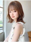 アフロートeri　明るめベージュ　20代30代髪型　似合わせカット