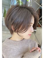 ロンド ストラーダ 心斎橋(Lond strada)&nbsp;ショート×ハイライト白髪ぼかし×愛され似合わせカット[心斎橋]