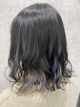 リースリー(Re.3 connecting beauty) デザインカラー☆ブルーアッシュ×ブロンド