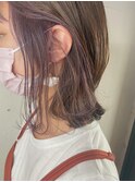 イヤリングカラー×ラベンダー♪