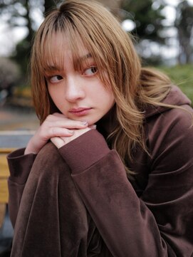 セシルヘアー 広島本通店(Cecil hair) ロングウルフレイヤースタイル