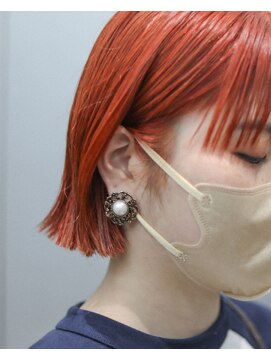 ノード(NODO) 【モチベーションUP】アプリコットオレンジボブ