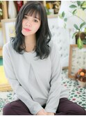 重軽MIX◎黒髪ブルーグレージュくせ毛風a志木20代30代40代50代