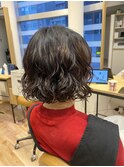 伸ばしかけボブパーマ！
