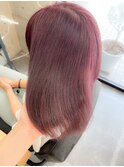 ピンクカラー/くびれヘア/髪質改善/韓国ヘア［奈良］