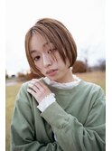 【mily山田】ナチュラル冬ボブ