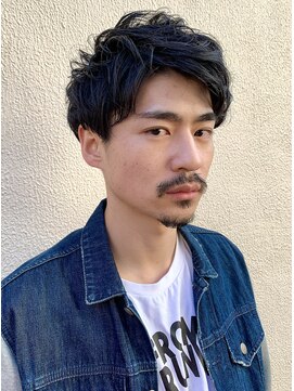 リアン(lien) ☆lien.自由が丘 大橋 ☆ アップバング/ツーブロック/黒髪