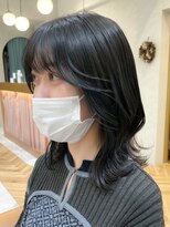 ロンドプランタン 恵比寿(Lond Printemps) 小顔効果!前髪とおくれ毛のくびれヘアで大人可愛い♪