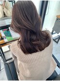 デジタルパーマミルクティーベージュカラー髪質改善韓国ヘア