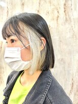 ラビス(Lovis)&nbsp;ハッシュカット/フルバング/似合わせカット/レッドブラウン