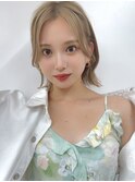 20代30代40代丸みショートボブマッシュ前下がりレイヤー