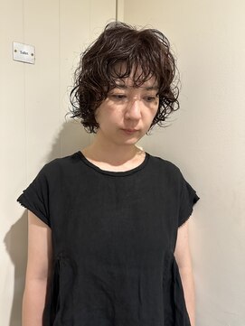 ラトリエ(L'Atelier) パーマ／デジタルパーマ／オレンジカラー