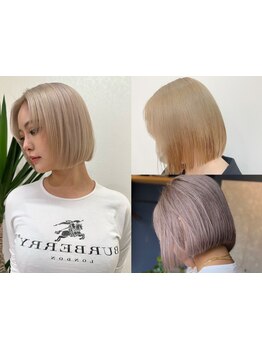 【こだわりの外国人風Cut】ショート×トレンドカラーで、その季節に外さない絶妙なStyleを★