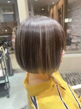 【stylist  ハギニワ　アイリ】　カラーの中でもご要望合わせたハイライト提供いたします！