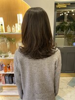 ロンド パルティール 大宮(Lond partir)&nbsp;ワンカールレイヤースタイル×オリーブグレージュカラー