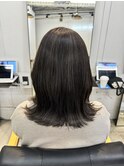 ナチュラルハイライト、グレージュ