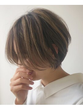 ノットバイベル 大宮(knot by belle) 【白髪でお悩みの方にオススメ】透明感たっぷり×ショート