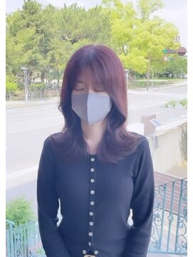 エミタス 三年坂(Emitas) 色気のあるハイレイヤースタイル【和歌山美容室】