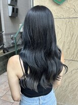 スタイル スマート サロン(STYLE smart salon)&nbsp;ブリーチなしダブルカラーブルーブラック【ことこ】