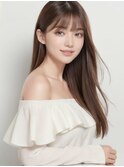 韓国風レイヤーシースルーバング☆ガレリアエレガンテ稲沢