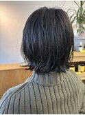 ＊外ハネパーマ×オリーブグレージュ＊
