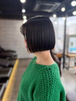 ソイクフ 四条大宮店(SOY-KUFU)&nbsp;20代30代40代イメチェン似合わせカット艶髪黒髪ボブ