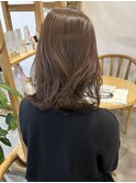 ミディアムレイヤー/透明感/顔周り/髪質改善/10代/20代/30代