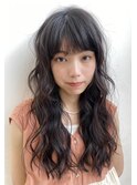 ロングレイヤー×ミックス巻き