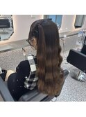 あみあげハーフツイン